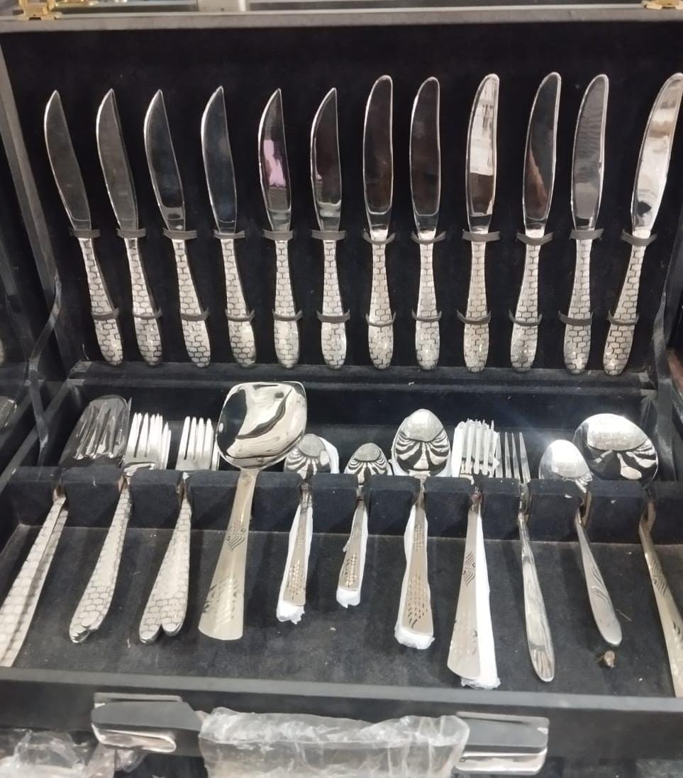 Thiers Inox - couverts de service à gibier - Catawiki