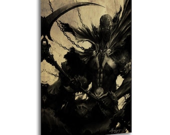 Póster de lienzo de cómics Spawn para decoración de dormitorio y sala de estar