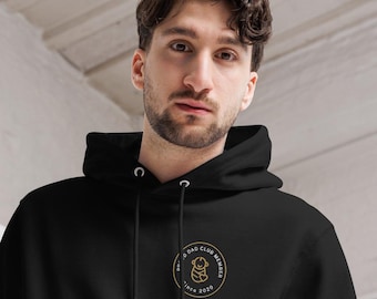 Personalised Dad Hoodie – "Proud Dad Club Member Since [Year]" | Unique Dad Gift | Dad Gift Birth | Dad Hoodie | Capital Dad Co.