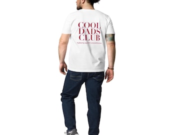 Fuelled by Espresso Powered by Love | Cool Dads Club T-Shirt | Dad Gift Father's Day | DTF Print · Regular Fit · Organic Cotton