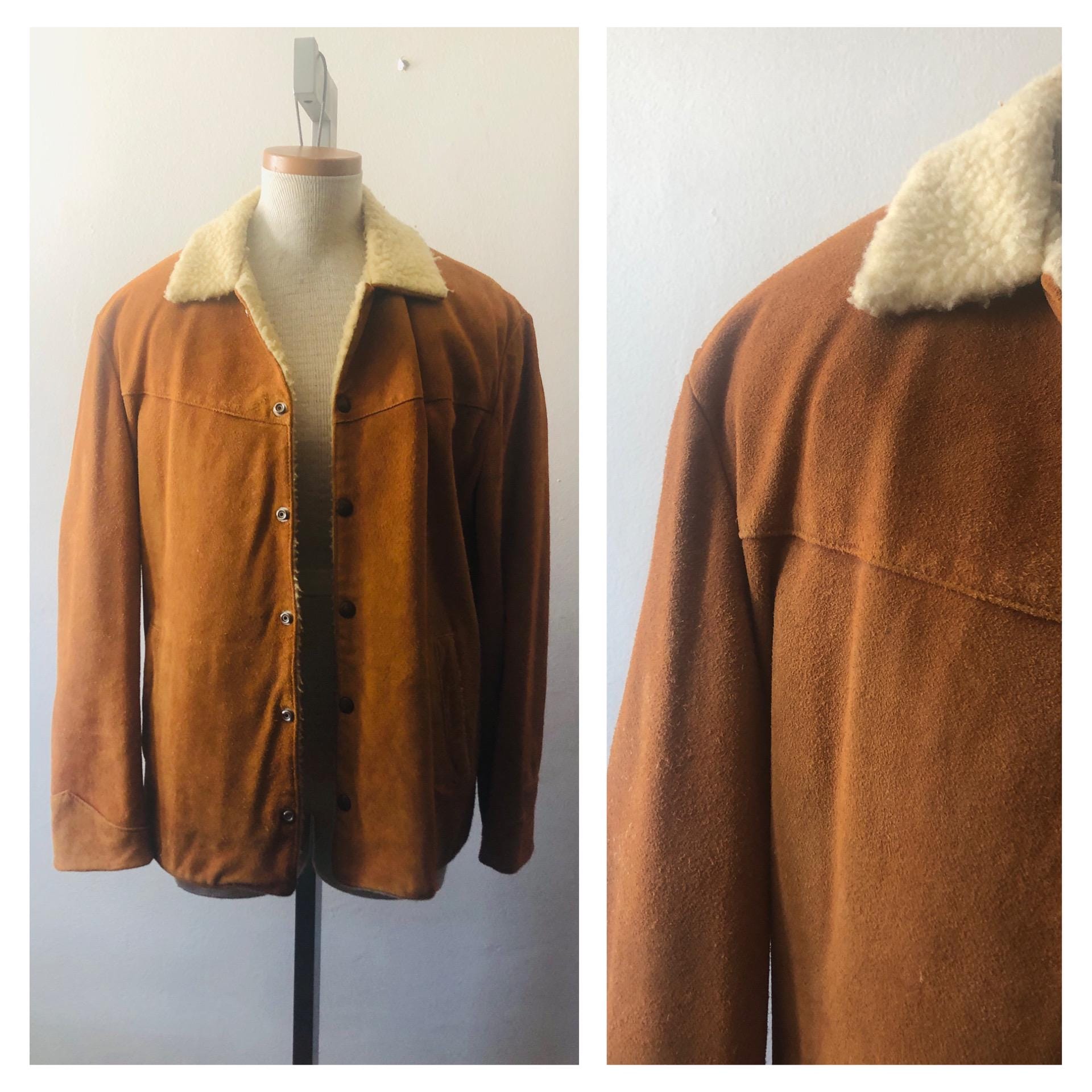 1970s Levi’s USAvintage suède jacket 70s suede jacket levi's - Gem