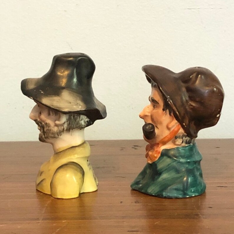 Vintage 70s Hobo Salt and Pepper Shakers / Hillbilly Shaker Etsy