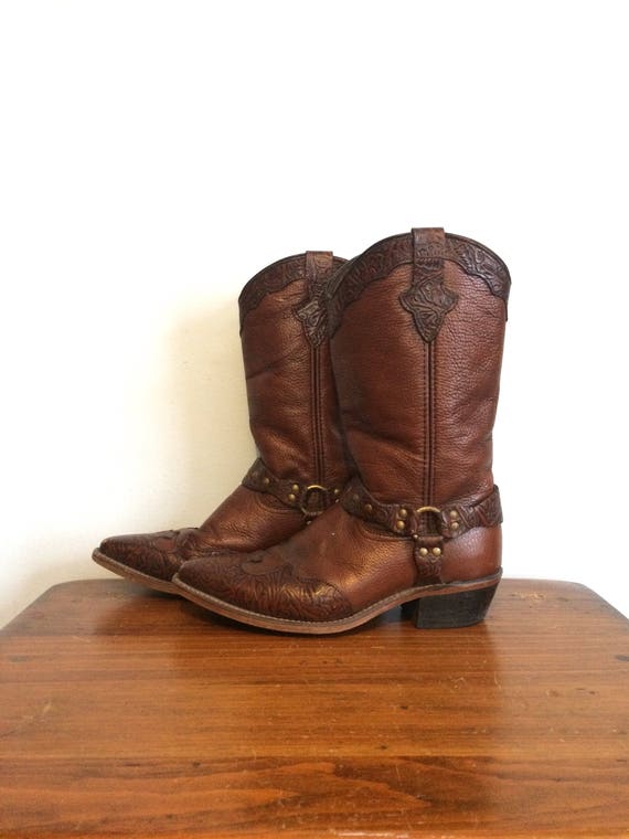 western harness boots