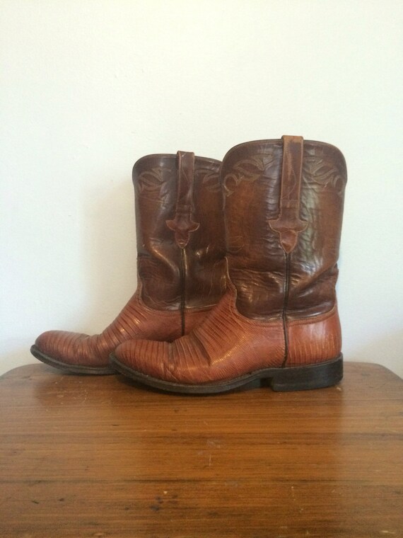 vintage lucchese women's boots