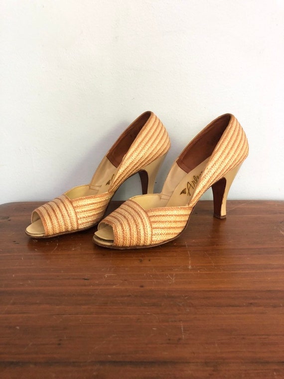 raffia heels