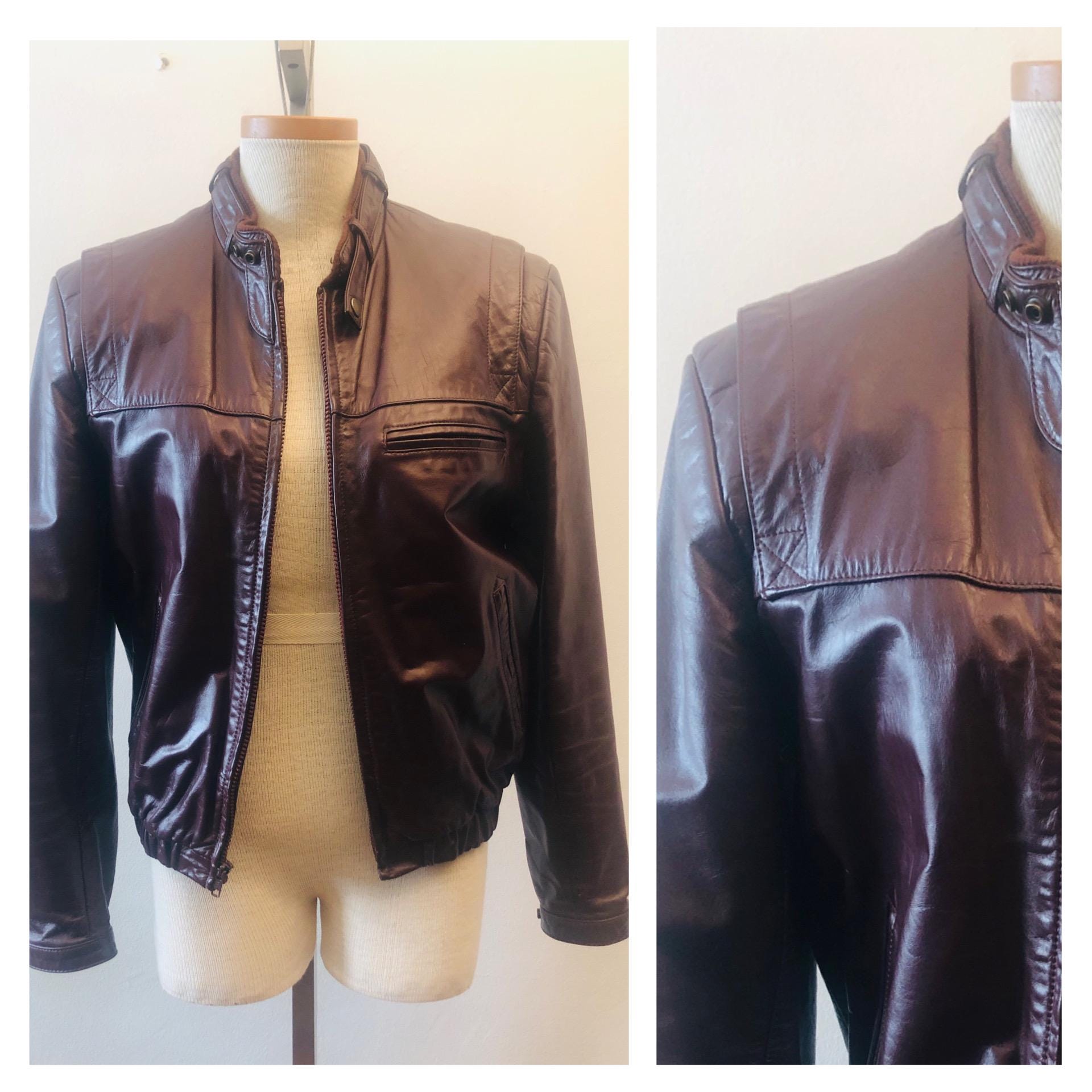 80s Racing Jacket - Etsy