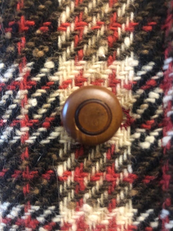 Vintage 60s Pendleton Plaid Wool  Coat / Blazer J… - image 5