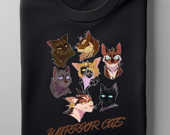 Warrior Cats Clan Cat Portraits PNG Bundle (Digital Download)
