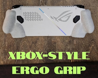ROG Ally Z1E Xbox-Style Grip | Ergonomic 3D Printed Gaming Accessory