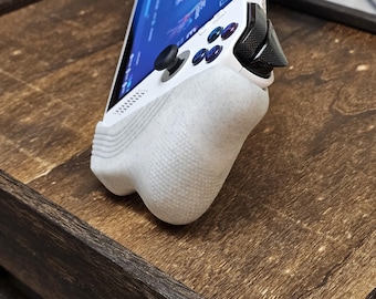 White ROG Ally Z1E Xbox-Style Grip