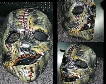 Slipknot Mask Corey Taylor #8 Subliminal Verses Vol.3 Halloween Maske Mascara Polyfoam Iowa Ahig Wanyk Clown Shawn Crahan Replica inspired