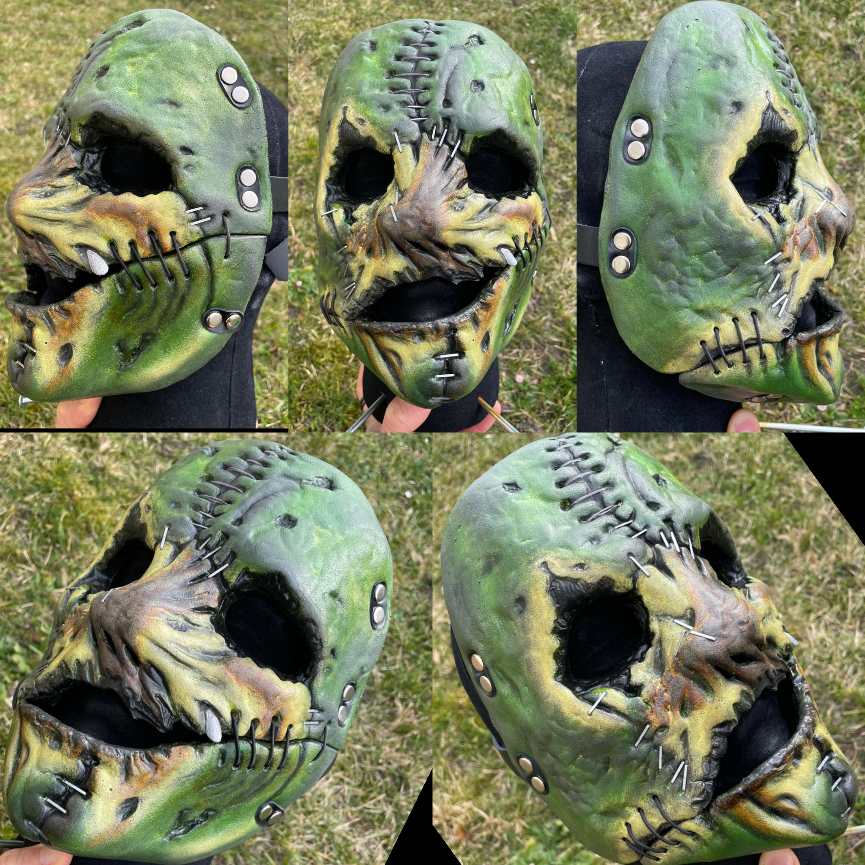 Slipknot Mask and Wig Corey Taylor #8 Subliminal Verses Vol3 Halloween ...