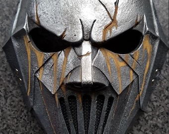 Slipknot Mask Mick Thomson Gray Chapter Wanyk Halloween Maske Mascara Polyfoam Corey Taylor Clown Shawn Crahan Replica inspired