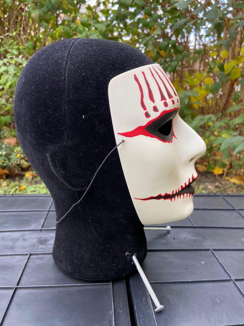 Slipknot Foam Mask Joey Jordison #1 Left Behind Video Iowa Vol.3 ...