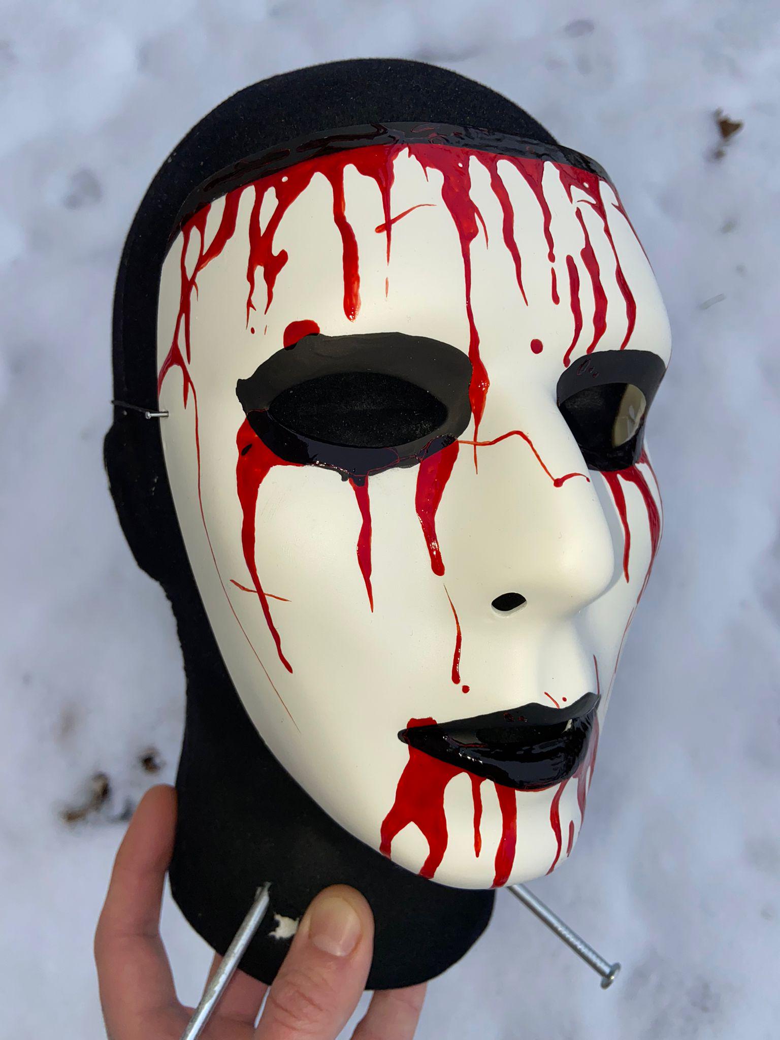 Slipknot Foam Mask Joey Jordison #1 Bloody Iowa Vol.3 Subliminal Verses ...