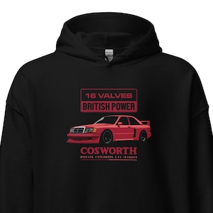 Sudadera con capucha de coches europeos / Poder británico / Lleva la historia