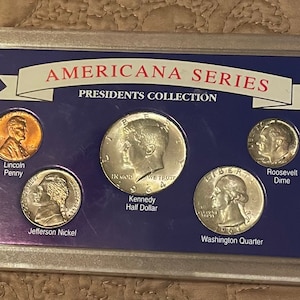 Vintage Commemorative Coin Collection