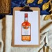 Rum Table Plan Rum Bottle Wedding Seating Table Prints - Etsy