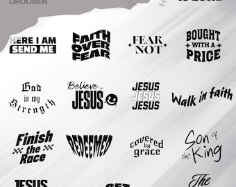 Men's Christian Identity SVG Bundle | Faith Scripture Designs (Digital Download)