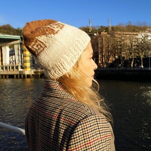 ARROYO - Organic Llama Wool Beanie | Handwoven Winter Hat image 3