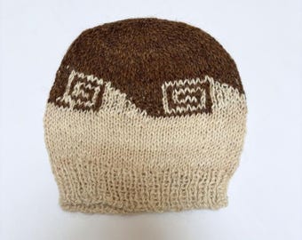 ARROYO - Organic Llama Wool Beanie | Handwoven Winter Hat