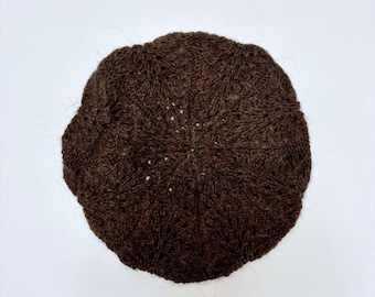 BARRO -  Handwoven Beret in Organic Llama Wool | Women's Winter Beret