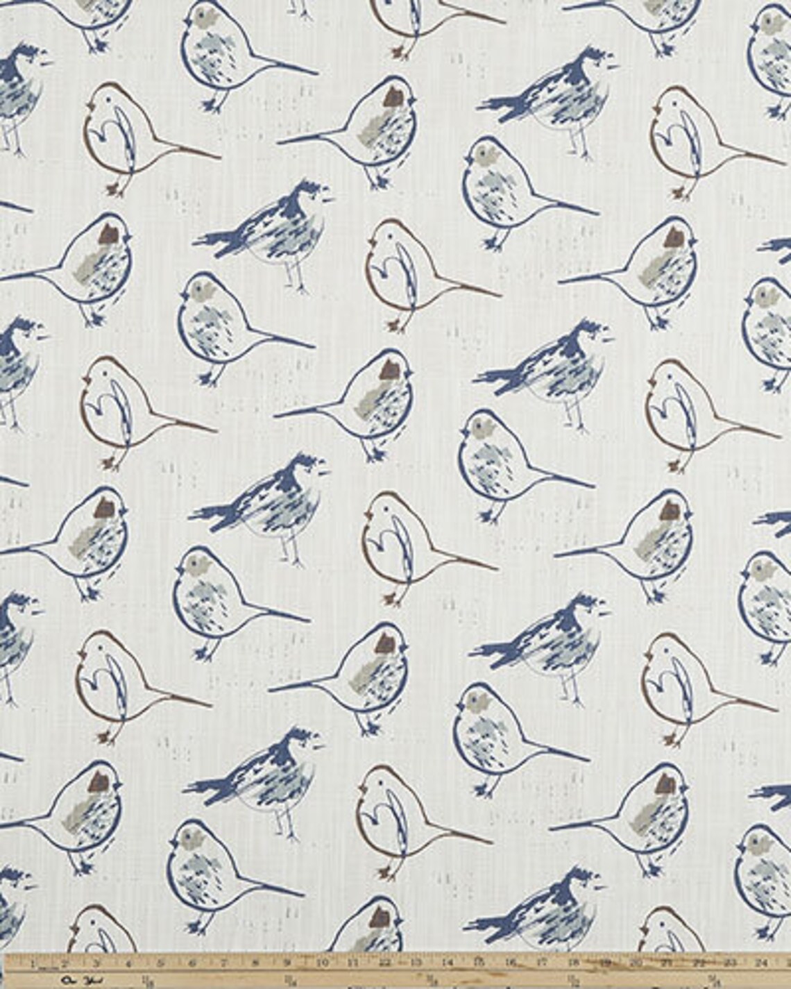 Two 20 x 20 Custom Pillow Covers Birds Navy Blue Etsy