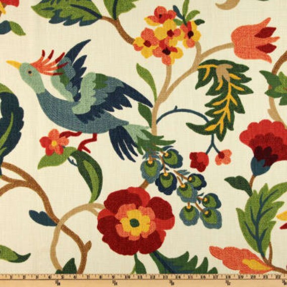 Two 96 X 50 Custom Curtain Panels Lucy Toile Etsy