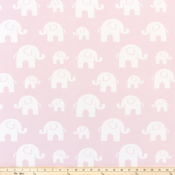 Two 96 X 50 Custom Curtain Panels Elephants | Etsy
