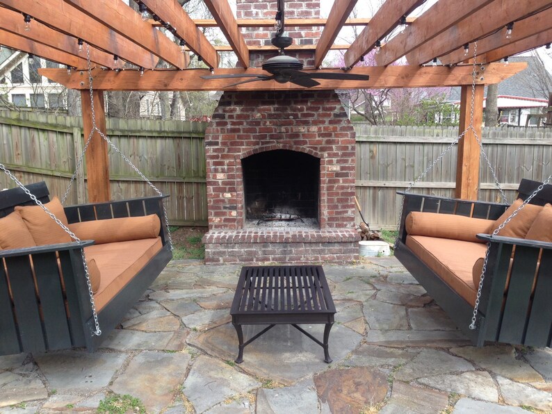 One Custom Twin Size Daybed Mattress Cover and Two Round Etsy