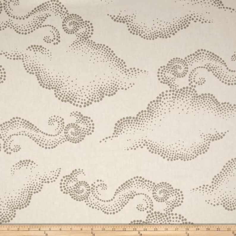 Robert Allen Dwell Studio Cloudburst Linen Two 26 x 26 Designer Decorative Euro Pillow Covers