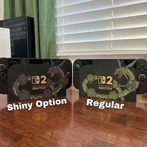 Switch 2 Dock Cover Rayquaza Pokémon Inspired