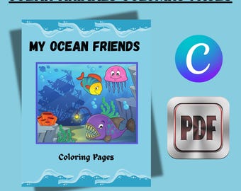 Ocean Animals Coloring Pages