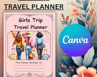 Girls Trip Travel Planner (Digital Download)