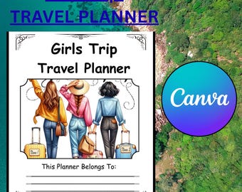 Girls Trip Travel Planner (Digital Download)