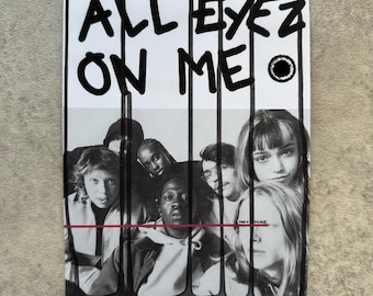 Surreal Collage Art Print - "All Eyez On Me", A5
