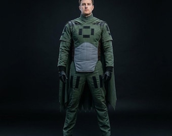 Traje de armadura Beskar inspirado en Star Wars / Traje de vuelo personalizado de cazarrecompensas mandaloriano para cosplay de hombre