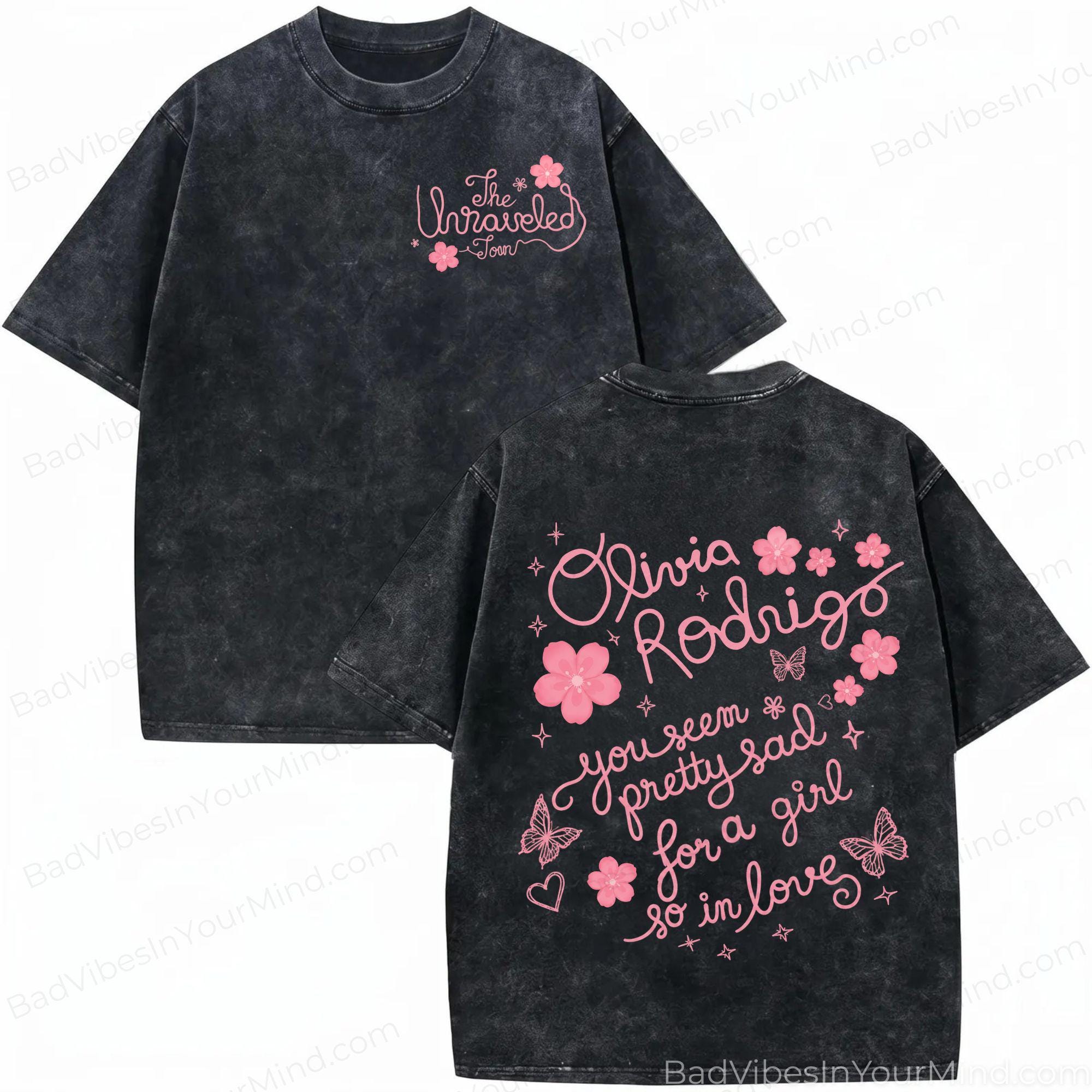 【限定品】Olivia Rodrigo（オリヴィア　ロドリゴ)　Tシャツ Olivia rodrigo t shirt - Etsy 日本