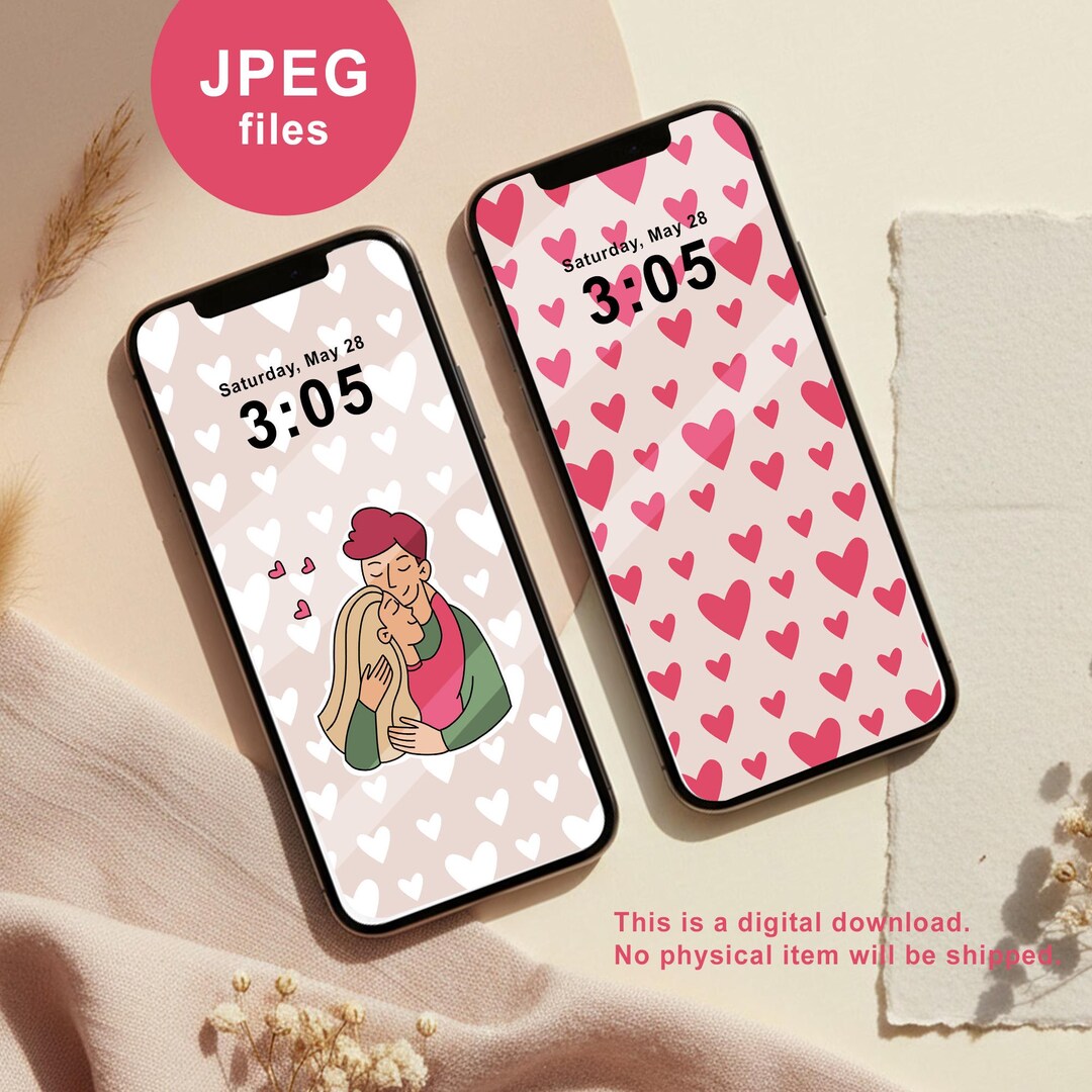 Valentine Wallpaper | iPhone & Android Wallpapers | Romantic Couple