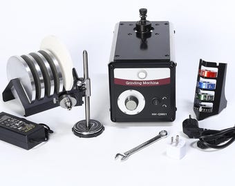Graver Sharpening Machine for Jewelry Engraving, Precision Engraving Tool Sharpener, Diamond Grinding System for Metal Engravers