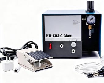 Pneumatic Engraving Machine – Professional Air Graver for Jewelers, Metal Artists & Woodworkers – Complete Precision Carving Kit