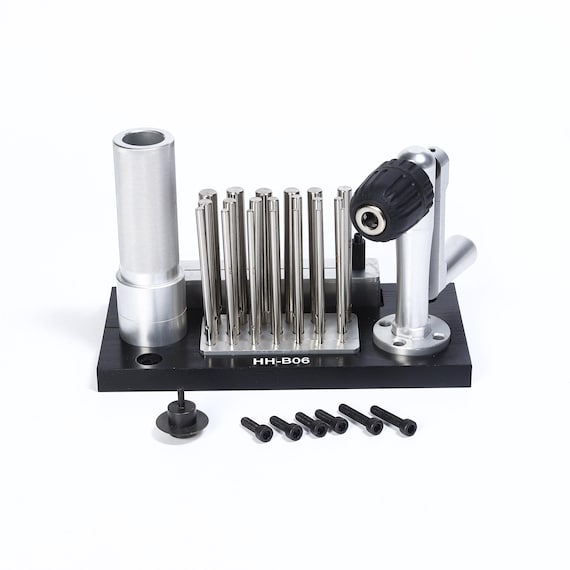 DE Spaltringe selber machen Jump Ring Maker mit 20 Edelstahl-Dornen, Schmuckwerkzeug zum Wickeln und Biegen von Biegeringen für DIY Schmuck