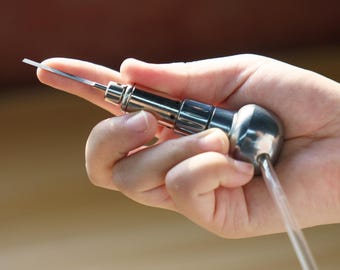 Pneumatic Engraving Handpiece – Medium, Adjustable Collet, for GRS 2024 Systems