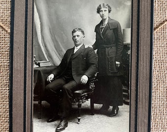 Couple (Cabinet Card)