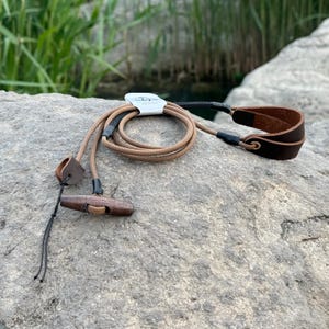 Shepherd Sling Crafted with Genuine Leather and Heavy Duty Paracord