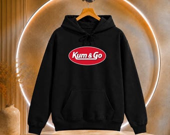 Kum & Go Logo Hoodie | Gas Station Retro Logo Sweatshirt