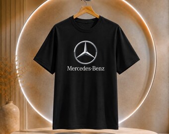 Mercedes-Benz Tree h Logo T-Shirt | Car Brand Tee, Automotive Emblem Shirt