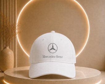 Mercedes-Benz logo Baseball Cap | car emblem, red hat