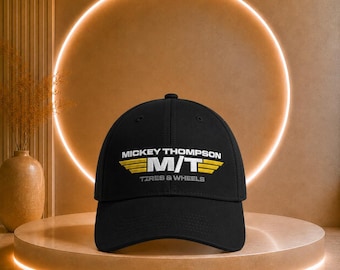Mickey Thompson M/T Tires Wheels Cap | Racing Logo Baseball Cap