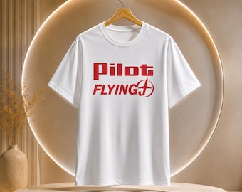 Pilot Flying Tee | Aviation Graphic, Airplane Logo, Pilot Shirt